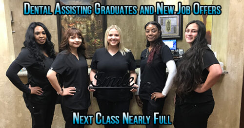 Our Graduates Making New Starts With Dental Assistant Certification Dental Assistant Salary In